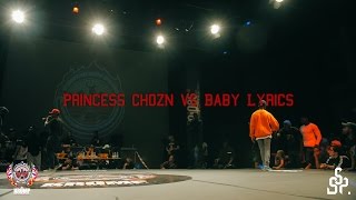 Princess Tchozn vs Baby Lyrics | Kids Semifinal | EBS KRUMP WORLD CHAMPIONSHIP 2016