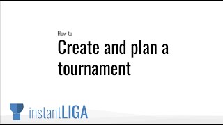 How to Create a Round Robin Tournament | instantLIGA