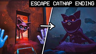 What if you ESCAPE CATNAP to EXIT? (Bad Ending) - Poppy Playtime [Chapter 3] Secrets Showcase