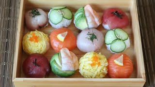 Temari Sushi Recipe - Japanese Cooking 101