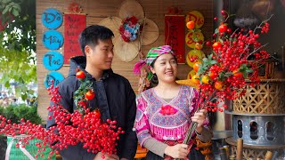 Ái Mí and the Engineer Visit the Market for Tet Shopping - Decorating the House for Lunar New Year