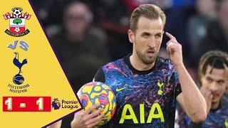 Southampton vs Tottenham Hotspur 1-1 Premier League I Goals Highlights Match Report 28/12/2021