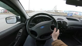 2012 LADA Kalina POV Test Drive