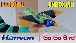 HANVON Go Go Bird Peafowl - RC Ornithopter UNBOXING