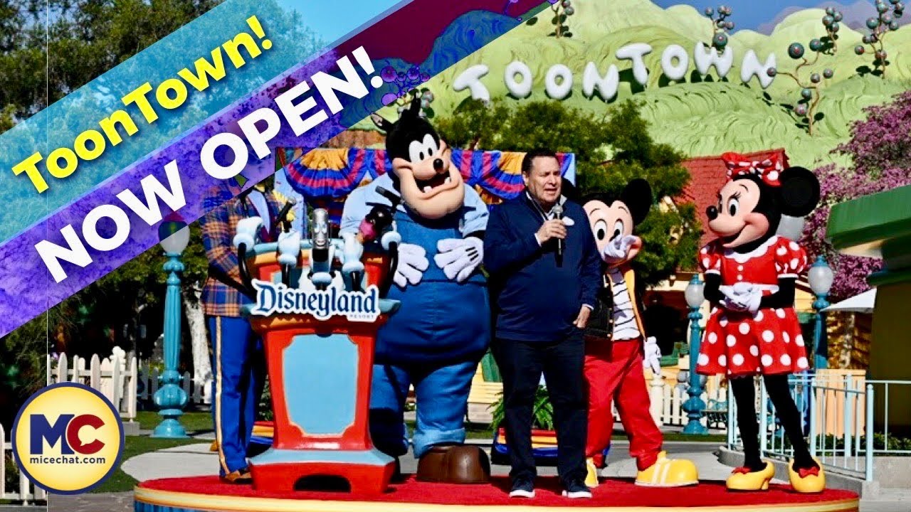 🔴 LIVE: Disneyland’s ToonTown Reopening Ceremony & Stroll Through The ...