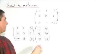 Exercice 1 (Matrices) [01040]