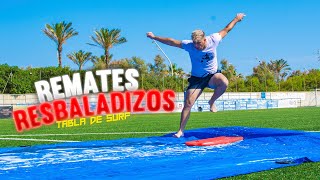 PENALTIS RESBALADIZOS ¡Retos de Fútbol! Crazy Crew