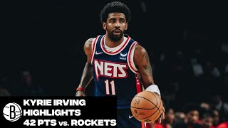 Kyrie Irving Highlights | 42 Points vs. Houston Rockets
