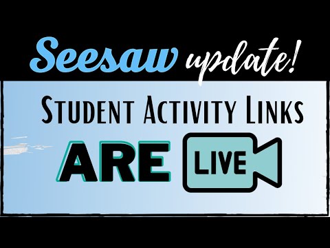 Share see-saw activities with students using this NEW feature!