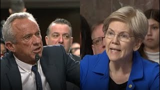 Heated exchange between Sen. Elizabeth Warren, Robert F. Kennedy Jr., during senate confirmation ...