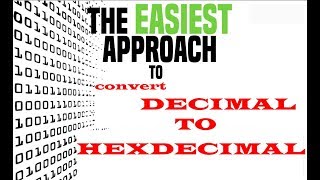 Convert Decimal Number To Hex-Decimal Number