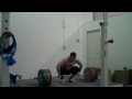 clean and jerk 180 kg jon north at practice