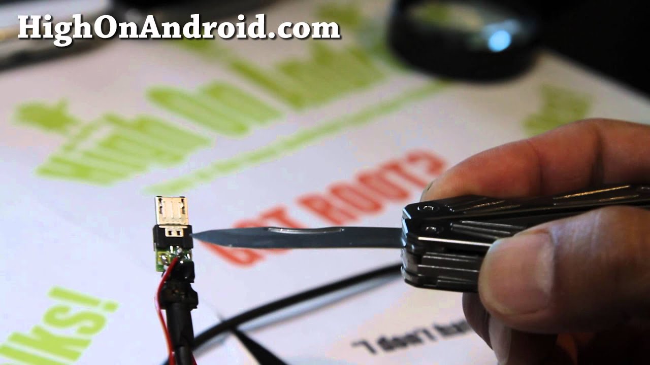 How To Make Motorola Factory Cable To Unbrick Your Android! - YouTube