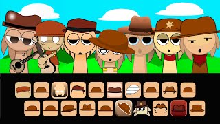 Incredibox Sprunki - Every Tunner Singing Together  (Retake, Sprunout, Sprunksters But, Pyramixed)