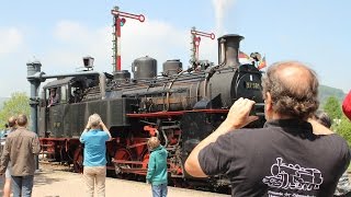 97 501 auf der Wutachtalbahn Zollhaus-Blumberg - Weizen 15.05.2015