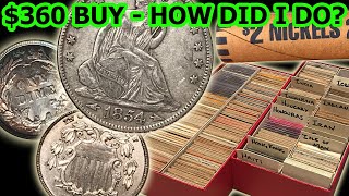 I SPENT $360 AT THE COIN STORE - Coin Haul - HOW DID WE DO???