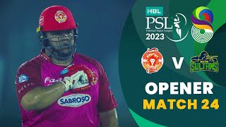 Opener | Islamabad United vs Multan Sultans | Match 24 | HBL PSL 8 | MI2T