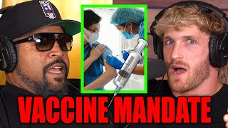 Ice Cube Was KICKED OFF A Movie For Not Getting Vaccine | Logan Paul Reacts