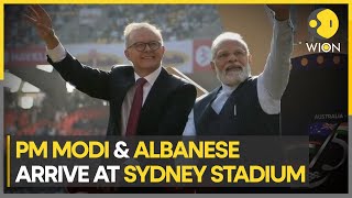 PM Modi in Australia: PM Modi, Australian PM Albanese sing national anthem with Indian diaspora