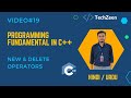 Mastering Dynamic Memory Allocation: Exploring New and Delete Operators in Pointers in C++