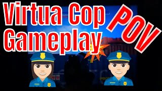 Virtua cop 1 first stage [ps2 elite edition] POV