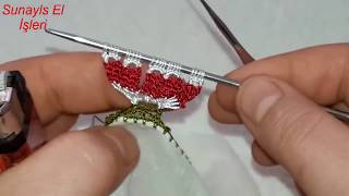 Bu kadar farklı ve güzelini asla görmediniz tığ oyası