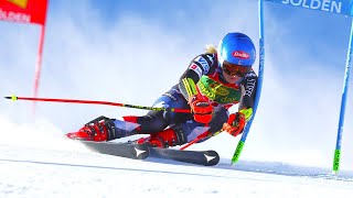 Mikaela Shiffrin - Giant Slalom (Run 1) - Sölden AUT - 2023 - 5th Place