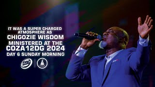 It was a super charged Atmosphere as Chigozie Wisdom Ministered @ | #COZA12DG2024 |