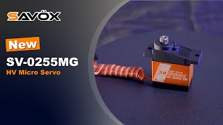 【SAVOX】SAVOX New HV Micro Servo - SV-0255MG