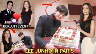 LOVE IS IN THE AIR! Lee Junho and Yoona Spotted Getting Cozy at BERLUTI Event in Paris