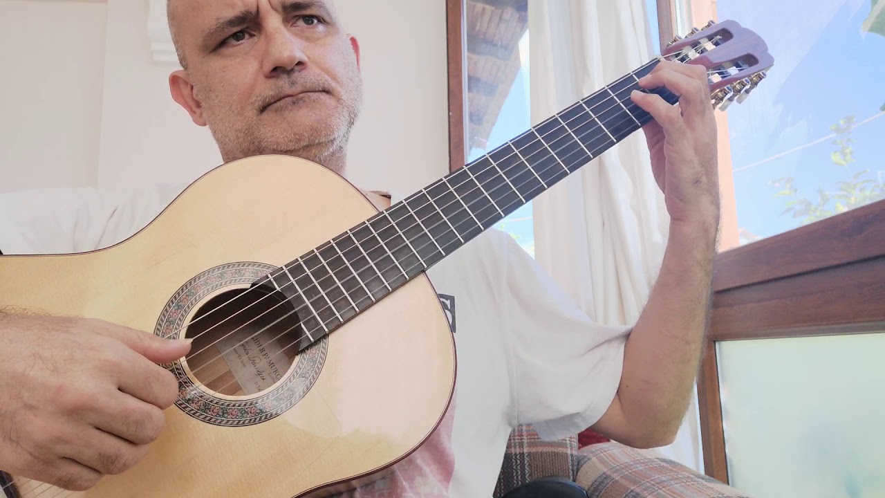 Study. New Method For Guitar (1843) No:19 Dionisio Aguado - YouTube