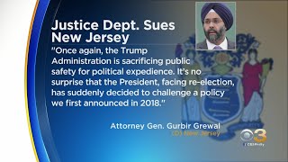 Justice Department Sues New Jersey Over Sanctuary State Policies