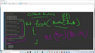 Function pointers in C |Callback functions | 01|
