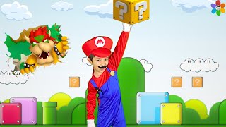 Learn ABCs and Numbers with MARIO Bros | Freeze Dance | Best Learning Video for Toddlers