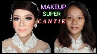 TUTORIAL MAKE UP PENGANTIN SUPER CANTIK|| #vloggwedding86