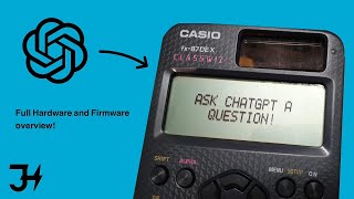 Modifying a non-programmable calculator to run ChatGPT