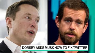 Elon Musk Tells Jack Dorsey How to Fix Twitter