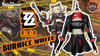 【SanyMuCos】Game Zenless Zone Zero Cosplay Burnice White Cosplay Costume