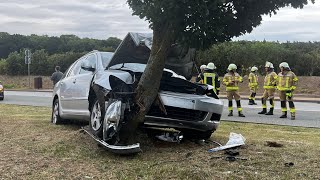 Vier Verletzte nach Unfall auf A20 bei Neubrandenburg