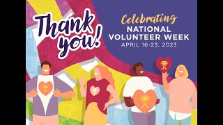 Happy National Volunteer Week from Bladder Cancer Canada!