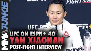 UFC Vegas 13: Yan Xianon post-fight interview