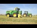 john deere 8600i loonw. meganck haenebalcke gras hakselen