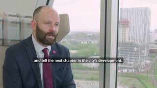 Paul Dennett, Salford City Mayor discusses UKREiiF 2022