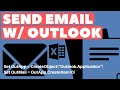 Excel VBA Macro: Send Email with Outlook (Step-by-Step Tutorial)