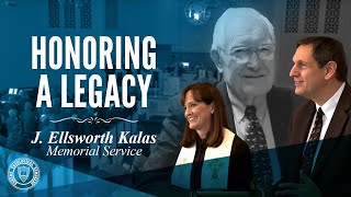 Honoring a Legacy | J. Ellsworth Kalas Memorial Service
