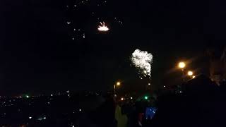 Alexandra palace new year firework 2018