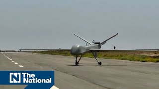 Iran unveils new drone resembling US Reaper