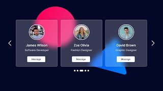 Create Responsive Card Slider in HTML CSS & JavaScript | Step-by-Step Tutorial
