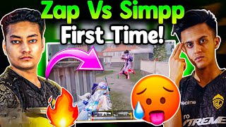 GodL Zap vs Simpp For The First Time🔥🥵 1v1 Intense TDM