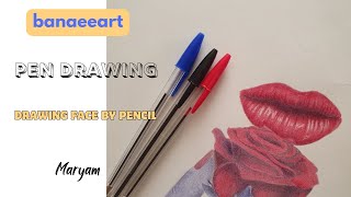 Can a CHEAP Pen Be GREAT for Sketching? || banaeeart